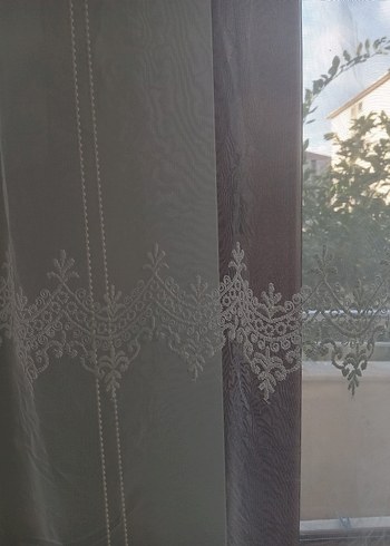 Beyaz Tül Perde - Görsel 2