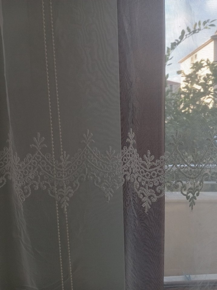 Beyaz Tül Perde - Görsel 2