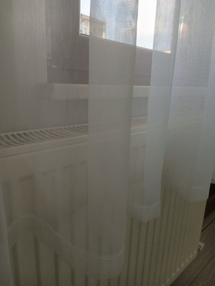 Beyaz Tül Perde - Görsel 2