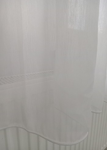 Beyaz Tül Perde - Görsel 2