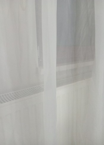 Beyaz Tül Perde - Görsel 2