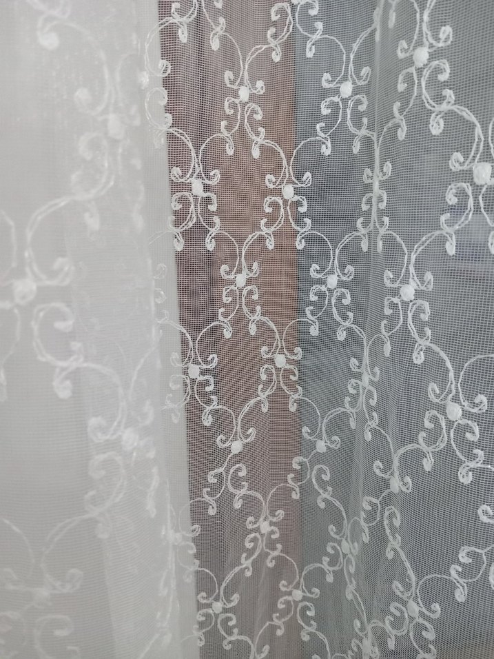 Beyaz Tül Perde - Görsel 2