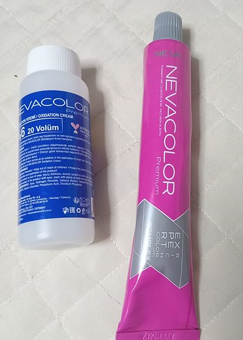 Nevacolor Premium Mavi Siyah Krem Saç Boyası - Görsel 2