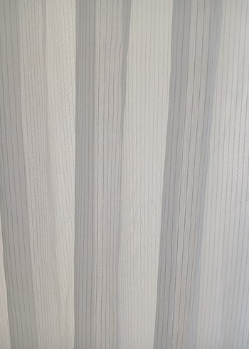 Beyaz Simli Tül Perde - Görsel 2