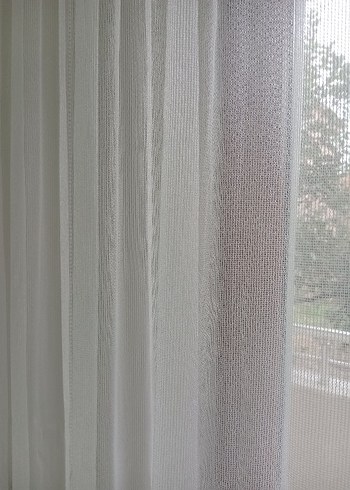 Beyaz Tül Perde - Görsel 2