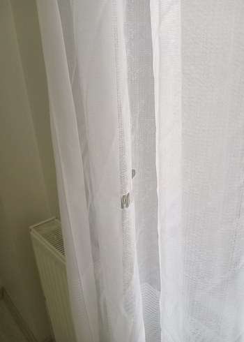 Beyaz Tül Perde - Görsel 2