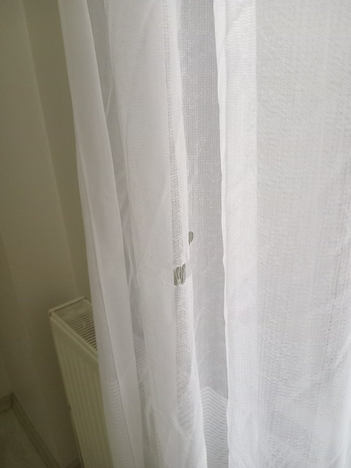 Beyaz Tül Perde - Görsel 2