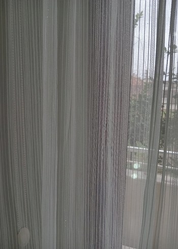 Beyaz Tül Perde - Görsel 2