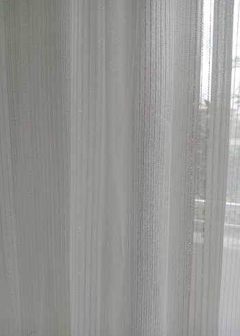 Beyaz Tül Perde - Görsel 2