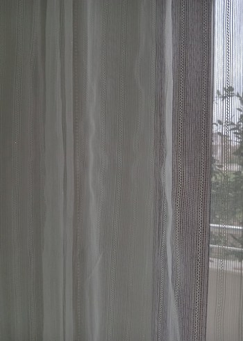 Beyaz Tül Perde - Görsel 2