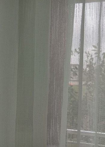 Beyaz Tül Perde - Görsel 2