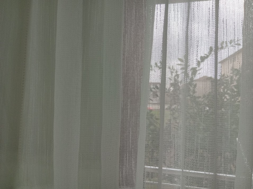 Beyaz Tül Perde - Görsel 2