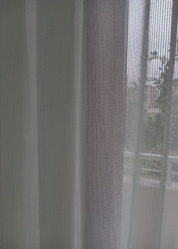 Beyaz Tül Perde - Görsel 2