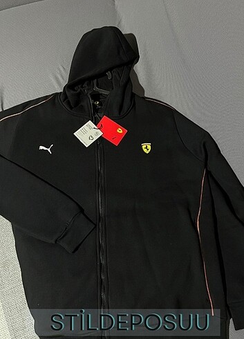 l Beden Puma Ferrari Özel Seri Ceket