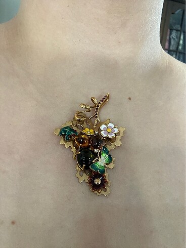 Beden Swarovski Taşlı Kolye