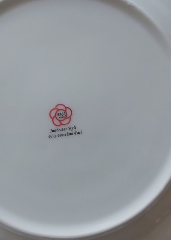  Beden Pembe Çiçek Desenli Yemek Tabağı ve Spatula