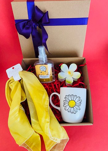 Papatya Temalı Hediye Kutusu - Görsel 2