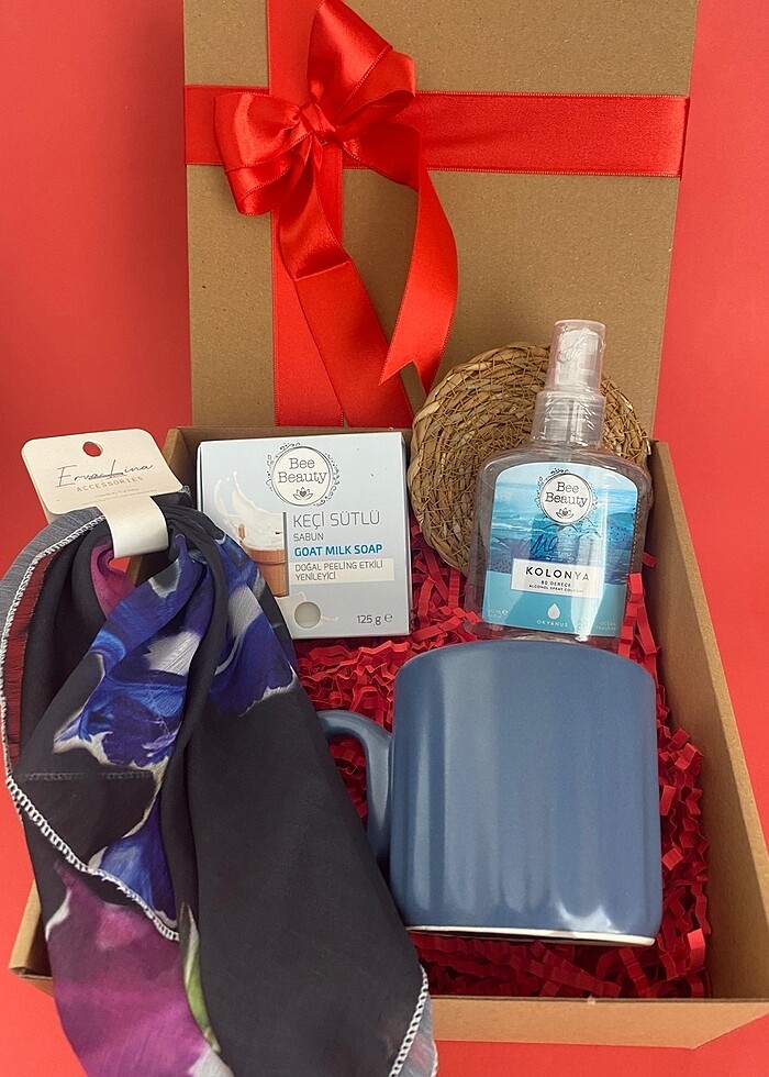 Mavi hediye kutusu - Görsel 2