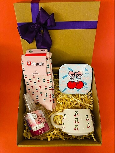 Kiraz konsept hediye kutusu - Görsel 2