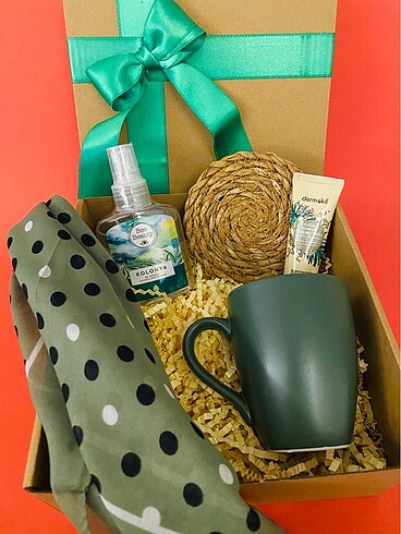 Haki konsept hediye kutusu - Görsel 3