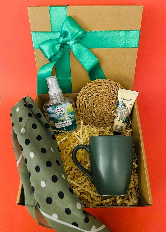 Haki konsept hediye kutusu - Görsel 2