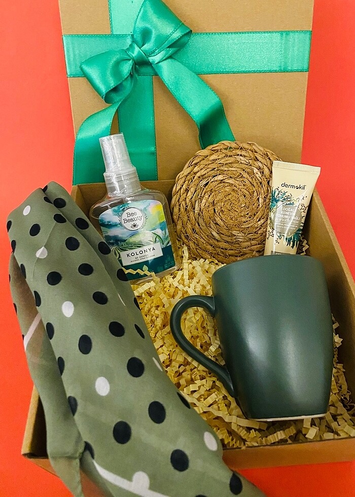 Haki konsept hediye kutusu - Görsel 3