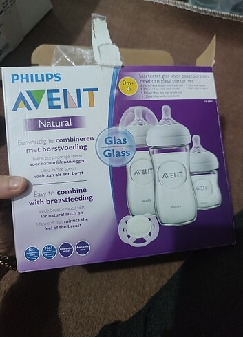 Avent cam biberon seti