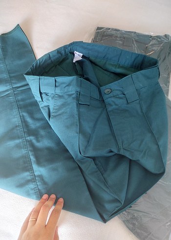 Erkek Gri Denim Regular Fit Pantolon - Görsel 2