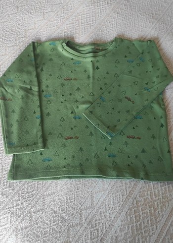 Yeşil Erkek Çocuk Sweatshirt