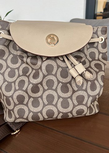 Us. Polo Deri Sırt Çantası - Görsel 2