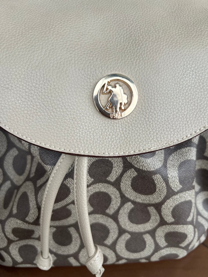 Us. Polo Deri Sırt Çantası - Görsel 3