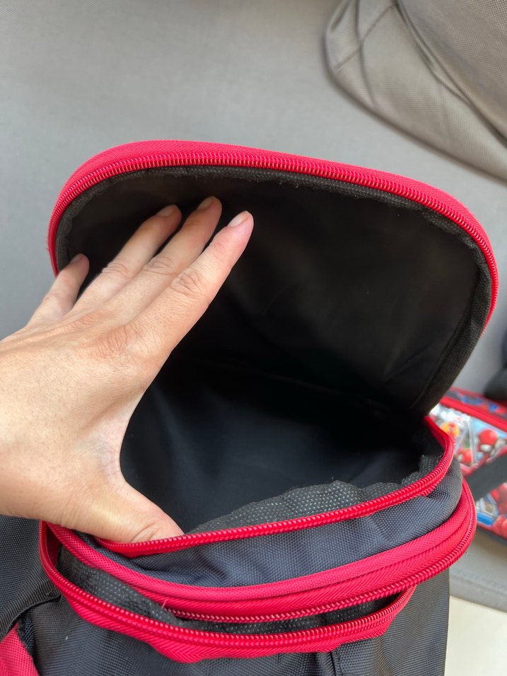 Kırmızı Örümcek Adam Okul Çantası Seti - Görsel 4