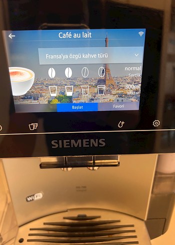 SIEMENS EQ700 Tam otomatik Kahve Makinesi
