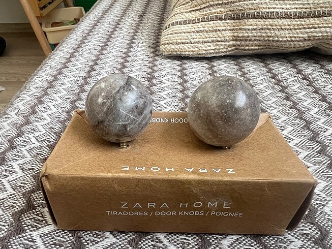  Beden camel Renk Zara Home Mobilya Dolap Kulpu Kulp Mermer
