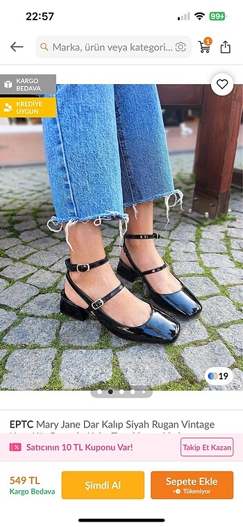 Diğer Siyah vintage topuklu ayakkabı