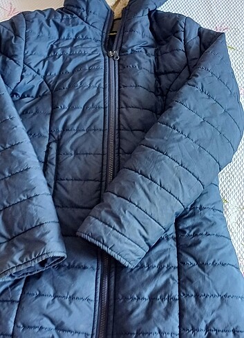Standart Beden Beden lacivert Renk Kız çocuk mont