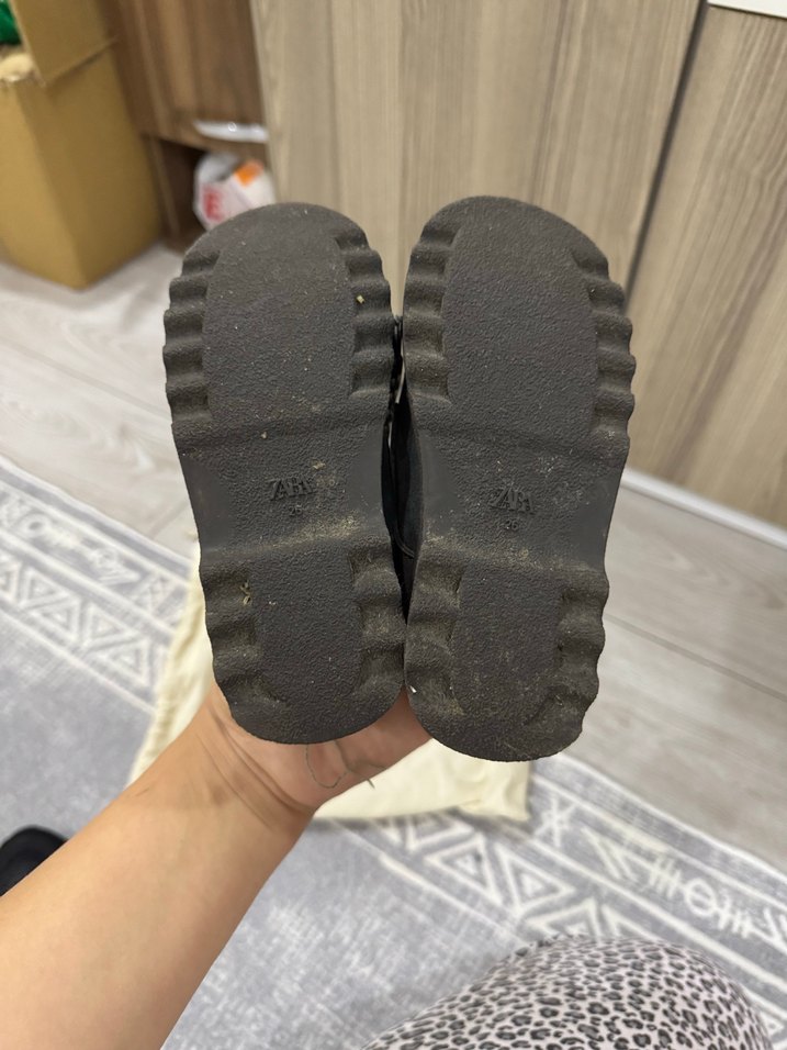 Gri Erkek Çocuk Bağcıklı Günlük Ayakkabı - Görsel 4