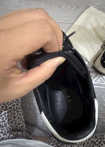 Boyner Siyah Kadın Spor Ayakkabı Velcro Detaylı