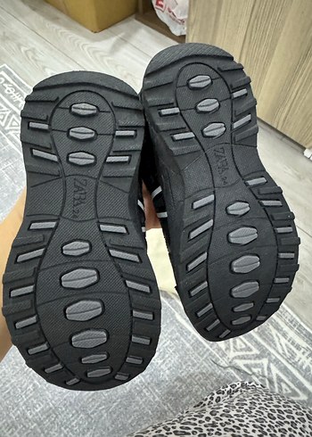 24 Beden siyah Renk Erkek Çocuk Siyah Basic Spor Ayakkabı