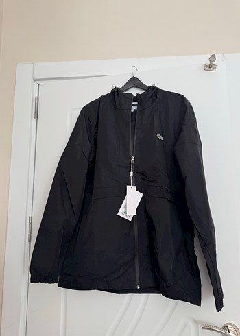 Erkek Siyah Fermuarlı yağmurluk pardüsü - Görsel 11