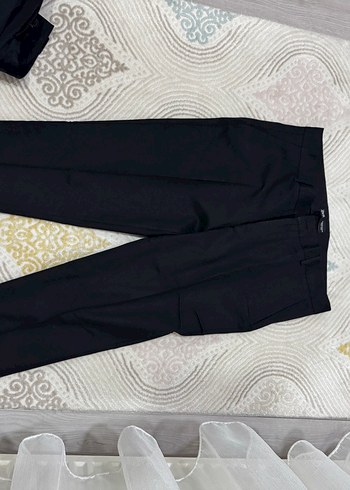 Siyah Regular Fit zara erkek pantolon - Görsel 4