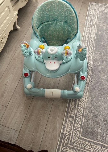 Prego Mavi Bebek Yürüteci, Ayarlanabilir Yükseklik müzikli - Görsel 11