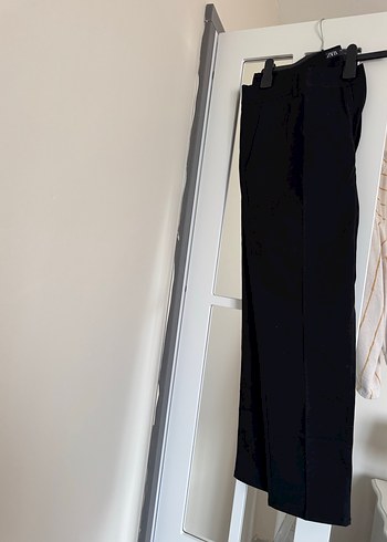 Siyah Midi Kumaş erkek zara Pantolon - Görsel 5