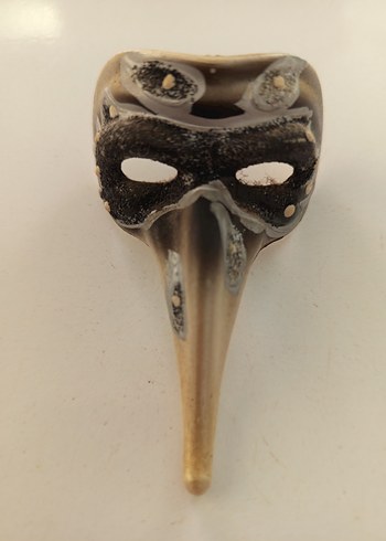 Maskeli Dekoratif Yüz  magnet - Görsel 2