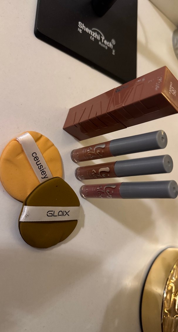 Koyu Kahverengi Mat Ruj Set - Görsel 3