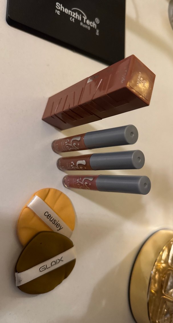 Koyu Kahverengi Mat Ruj Set - Görsel 2