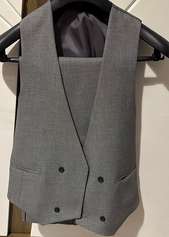 Gri Erkek Modern Klasik Takım Elbise - Görsel 3