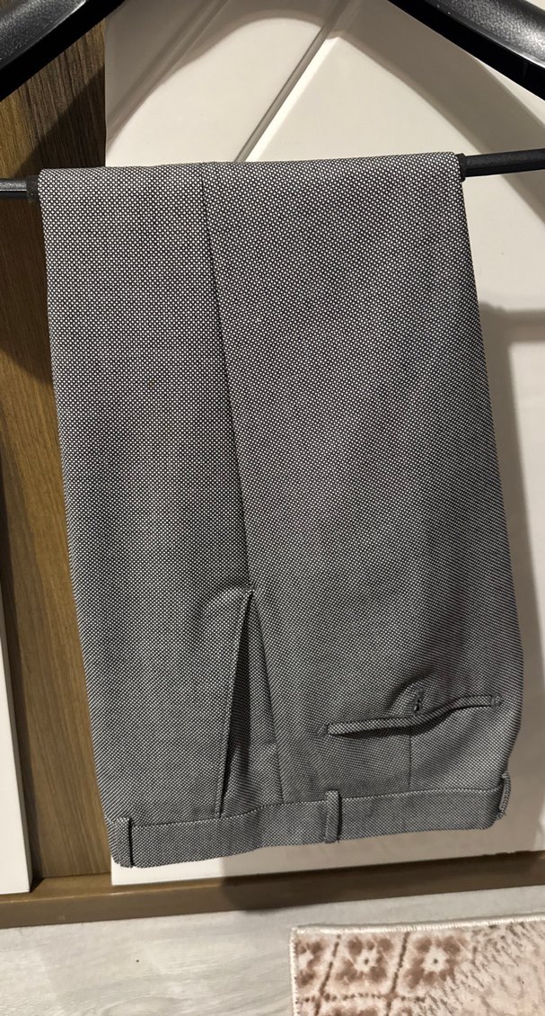 Gri Erkek Modern Klasik Takım Elbise - Görsel 5