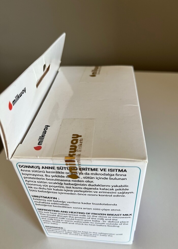 Anne sütü saklama poşeti - Görsel 2