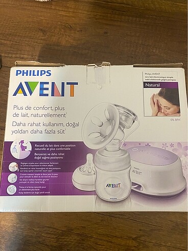 Avent Otomatik Süt sağma makinesi